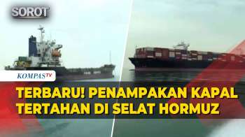 Terbaru! Penampakan Kapal-Kapal Tertahan Di Selat Hormuz, Imbas Ditutup Iran