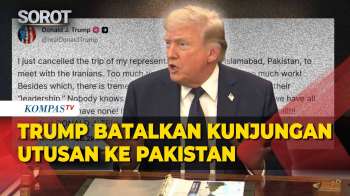 Trump Batalkan Kunjungan Utusan AS Ke Pakistan Untuk Negosiasi Dengan Iran, Ini Alasannya