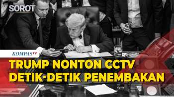 Potret Trump Nonton CCTV Detik-Detik Penembakan Di Washington