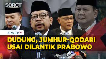 [FULL] KSP Dudung, Menteri LH Jumhur-Qodari Buka Suara Usai Dilantik Presiden Prabowo