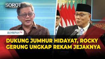 Dukung Menteri LH Jumhur Hidayat, Rocky Gerung Ungkap Rekam Jejaknya