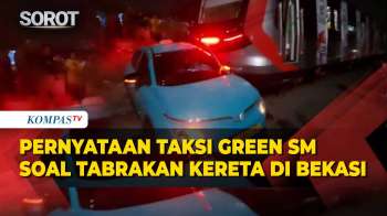 Pernyataan Taksi Green SM Diduga Terkait Tabrakan Kereta Argo Bromo Anggrek & KRL Di Bekasi Timur