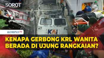 Gerbong KRL Khusus Wanita Berada Di Ujung, Menteri PPPA Usul Pemindahan Pascatabrakan, Negara Lain?
