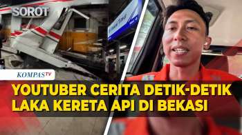 Youtuber TrainspotterID Cerita Detik-Detik Kecelakaan Kereta Di Stasiun Bekasi