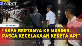 Youtuber Live Saat Kecelakaan Kereta Di Bekasi: Saya Mewawancarai Masinis KA Argo Bromo Anggrek
