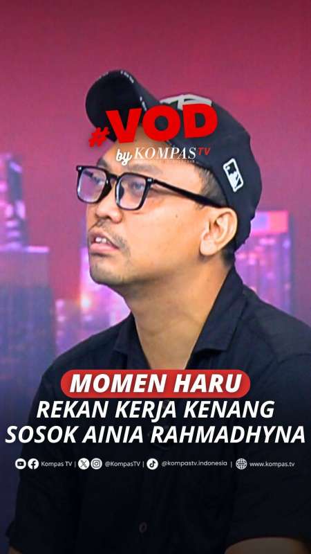 MOMEN HARU REKAN KERJA KENANG SOSOK AINIA RAHMADHYNA