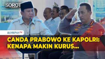 Kelakar Presiden Prabowo Ke Kapolri Jenderal Listyo Sigit: Kenapa Makin Kurus?