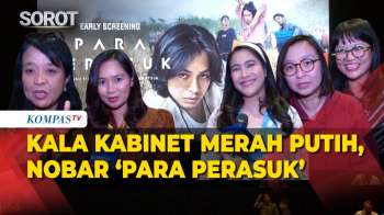 Momen Kabinet Merah Putih Nobar Film Para Perasuk, Potret Dukungan Untuk Sineas Lokal