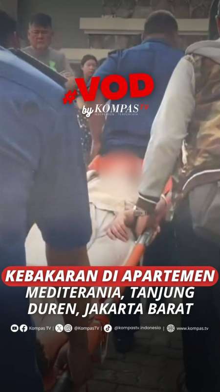 KEBAKARAN DI APARTEMEN MEDITERANIA, TANJUNG DUREN, JAKARTA BARAT