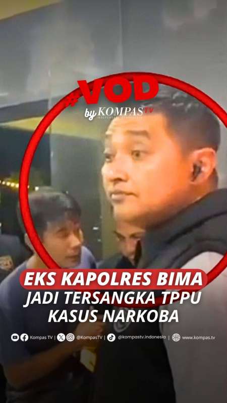EKS KAPOLRES BIMA JADI TERSANGKA TPPU KASUS NARKOBA