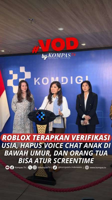 ROBLOX TERAPKAN VERIFIKASI USIA DAN HAPUS VOICE CHAT ANAK DI BAWAH UMUR