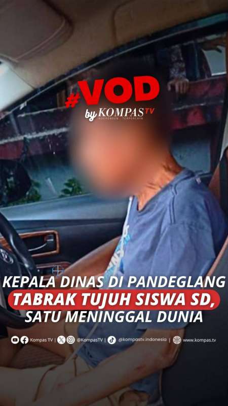 KADIS DI PANDEGLANG TABRAK SISWA SD, 1 MENINGGAL DUNIA