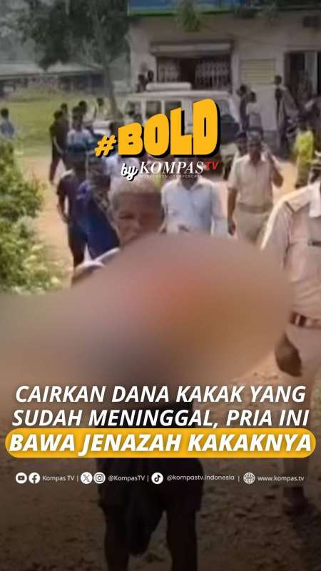 PRIA BAWA JENAZAH KAKAKNYA DEMI CAIRKAN DANA