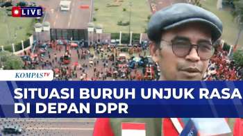 [FULL] Demo Buruh Di DPR RI Berlangsung Tertib, Ini Sejumlah Tuntutan Yang Disampaikan