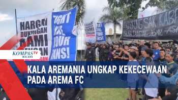 Setelah Kalah Dari Persebaya, Aremania Geruduk Latihan Arema