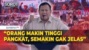 Prabowo: Saya Sedih, Orang Semakin Tinggi Pangkat, Makin Tidak Jelas