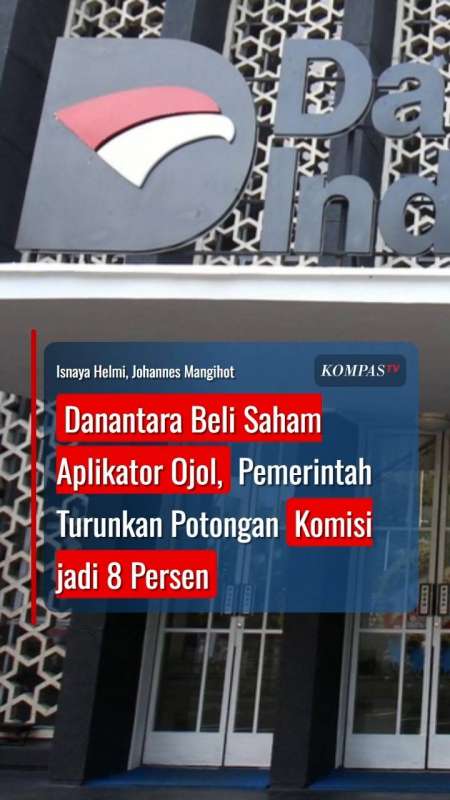 Danantara Beli Saham Aplikator Ojol, Pemerintah Turunkan Potongan Komisi Jadi 8 Persen