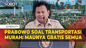 Kelakar Presiden Prabowo Soal Proyeksi Fasilitas Transportasi Murah Bagi Buruh