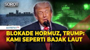 Trump Gambarkan Blokade AS di Selat Hormuz Bak Film Bajak Laut