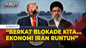 Trump Klaim Ekonomi Iran Runtuh Imbas Blokade AS di Selat Hormuz