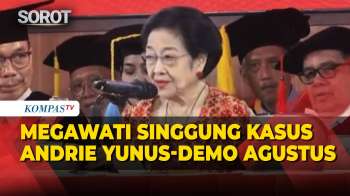 [FULL] Sambutan Megawati di Pengukuhan Gelar Profesor Emeritus Arief Hidayat: Singgung Demo Agustus