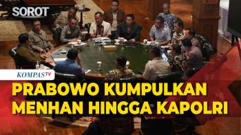 Gelar Ratas di Hambalang, Prabowo Kumpulkan Menhan, Panglima TNI, hingga Kapolri