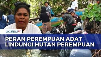 Kisah Perempuan Adat Enggros Jaga Hutan Perempuan di Teluk Yotefa dari Ancaman Sampah