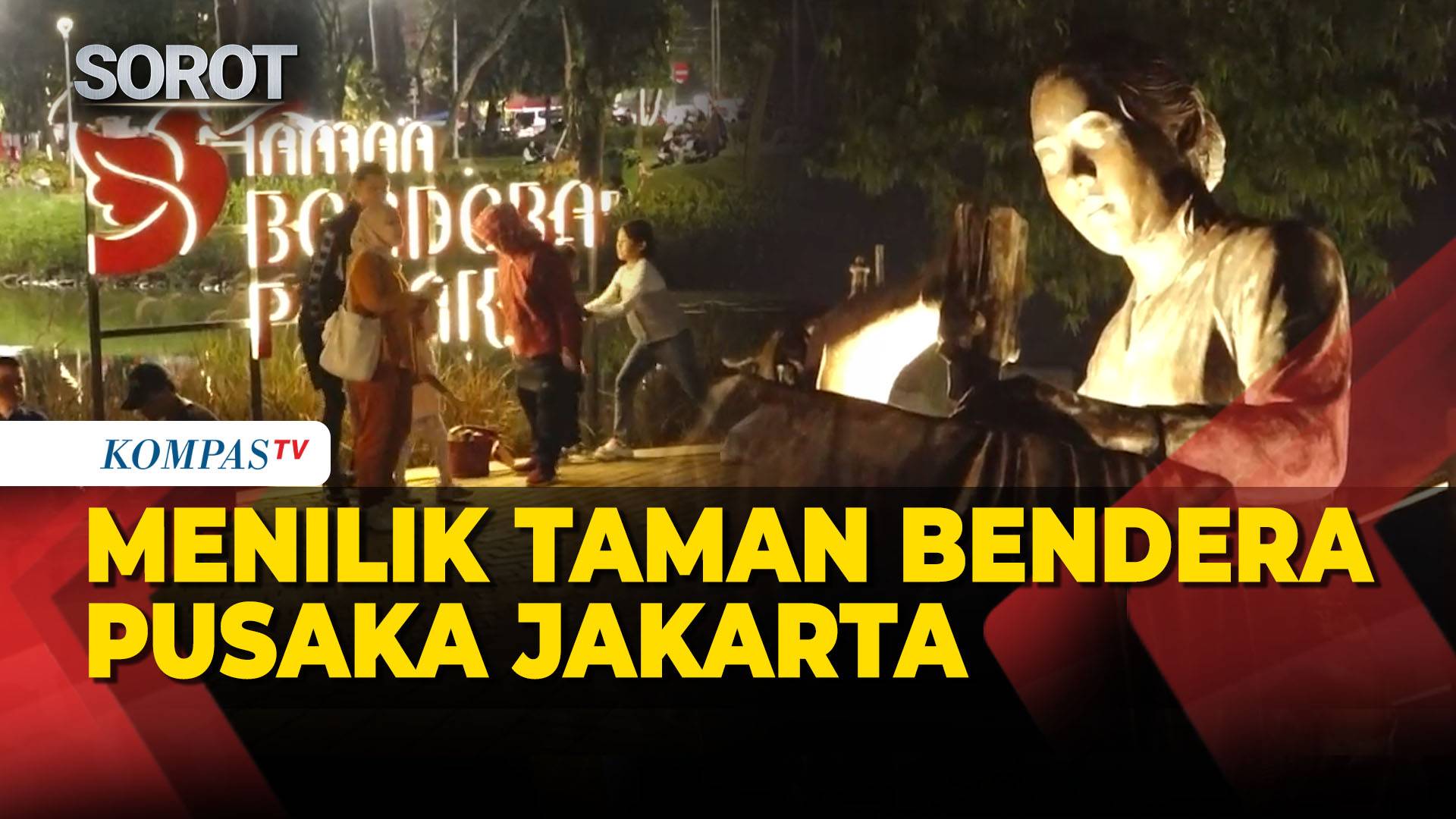 Taman Bendera Pusaka, Destinasi Ruang Terbuka Hijau Baru di Jakarta Selatan!