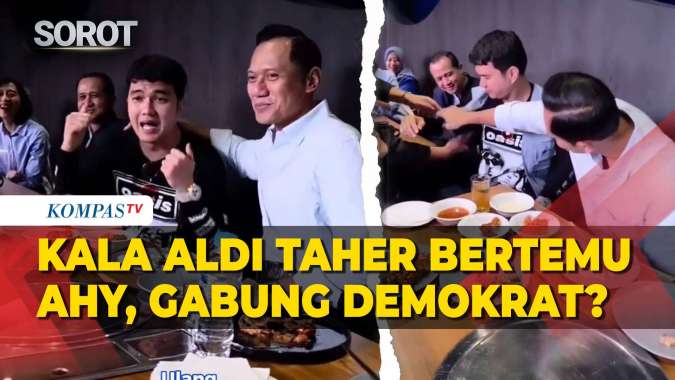 Aldi Taher Bertemu AHY, Benarkah Gabung Partai Demokrat?