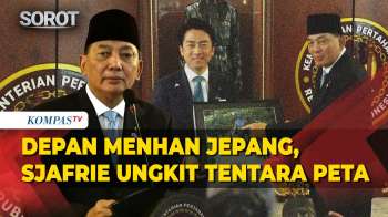 Depan Menhan Jepang Shinjiro Koizumi, Sjafrie Ungkit Tentara PETA hingga Kedisiplinan TNI