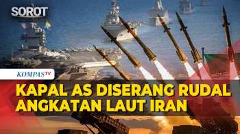 Memanas! Kapal Perang AS Diserang Iran Saat Coba Lintasi Selat Hormuz