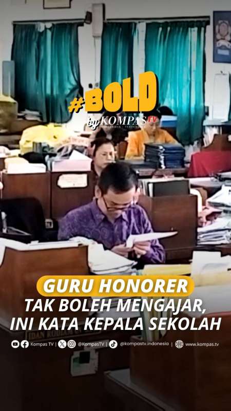 GURU HONORER TAK BOLEH MENGAJAR, INI KATA KEPALA SEKOLAH