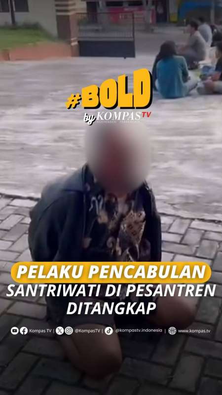 PELAKU PENCABULAN SANTRIWATI DI PESANTREN DITANGKAP
