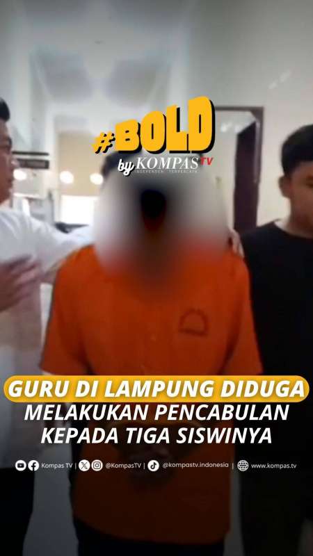 GURU DI LAMPUNG DIDUGA MELAKUKAN PENCABULAN KEPADA TIGA SISWINYA