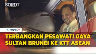 gaya-sultan-brunei-terbangkan-pesawat-hadiri-ktt-ke-48-asean-di-filipina