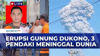 Gunung Dukono Halmahera Utara Erupsi, 3 Pendaki Tewas Diantaranya 2 WNA Dan 1 WNI