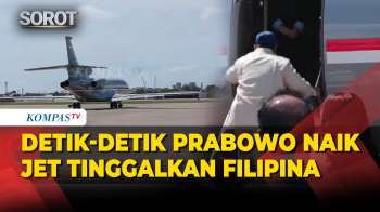 Detik-Detik Presiden Prabowo Naik Jet Falcon Tinggalkan Filipina Usai Hadiri KTT Ke-48 ASEAN