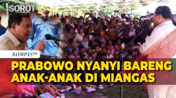 Presiden Prabowo Nyanyi Bareng Anak-Anak & Warga, Kunjungi Miangas Pulau Terluar Indonesia