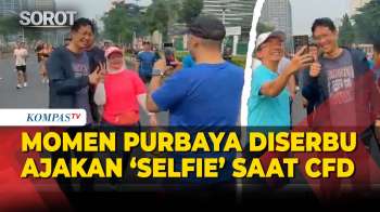 Menkeu Purbaya Diserbu Ajakan 'Selfie' Di CFD Jakarta Hingga Cek Aktivitas Ekonomi Masyarakat