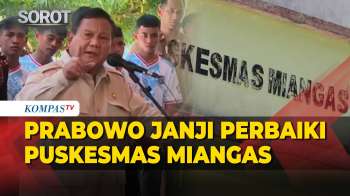 Prabowo Janji Perbaiki Puskesmas Miangas Yang Belum Pernah Direnovasi Sejak Era Soeharto