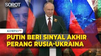 Saat Putin Beri Sinyal Perang Rusia-Ukraina Segera Berakhir