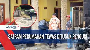 Ditusuk Pencuri Saat Bertugas, Satpam Perumahan Tewas