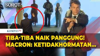 Emosi! Presiden Prancis Macron Tiba-Tiba Naik Panggung Di Kenya: Bentuk Ketidakhormatan