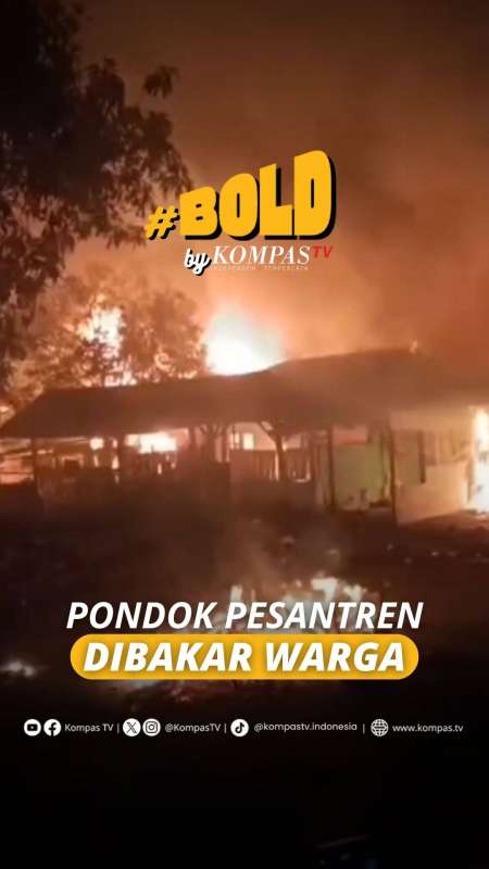 PONDOK PESANTREN DIBAKAR WARGA