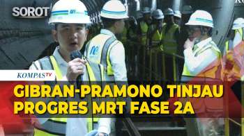 [FULL] Wapres Gibran-Gubernur DKI Pramono Cek Progres Pembangunan MRT Jakarta Fase 2A