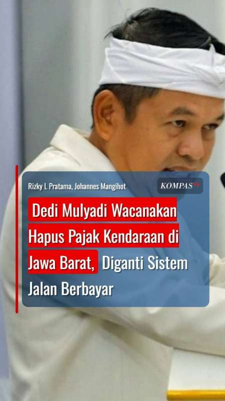 Dedi Mulyadi Wacanakan Hapus Pajak Kendaraan di Jawa Barat, Diganti Sistem Jalan Berbayar