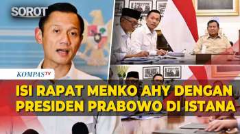 [Full] Presiden Prabowo Rapat Dengan Menko AHY, Bahas Tanggul Laut Hingga Keselamatan Transportasi