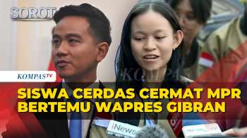 Siswa Cerdas Cermat MPR Yang Jawabannya Disalahkan Juri Bertemu Wapres Gibran: Kami Dapat Tips Debat