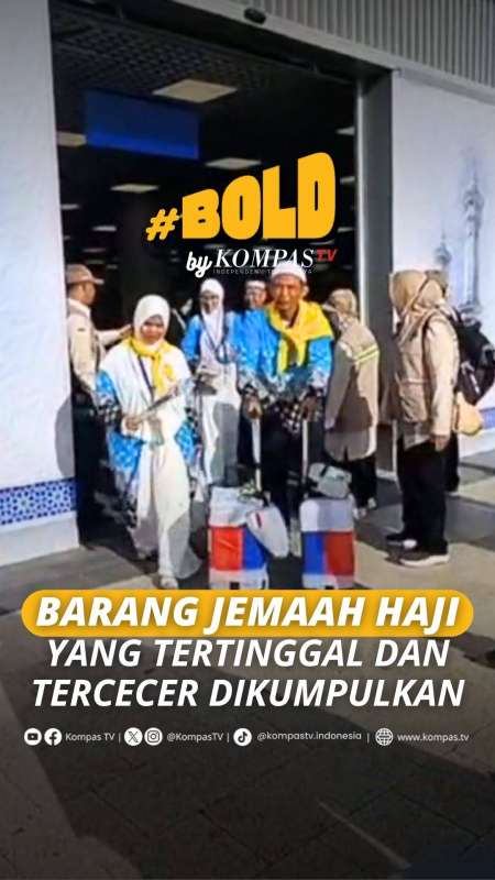 BARANG JEMAAH HAJI YANG TERTINGGAL DAN TERCECER DIKUMPULKAN