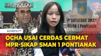 Kronologi Ocha Usai Viral Disalahkan Juri-SMAN 1 Pontianak Tolak Ikut Ulang Cerdas Cermat MPR